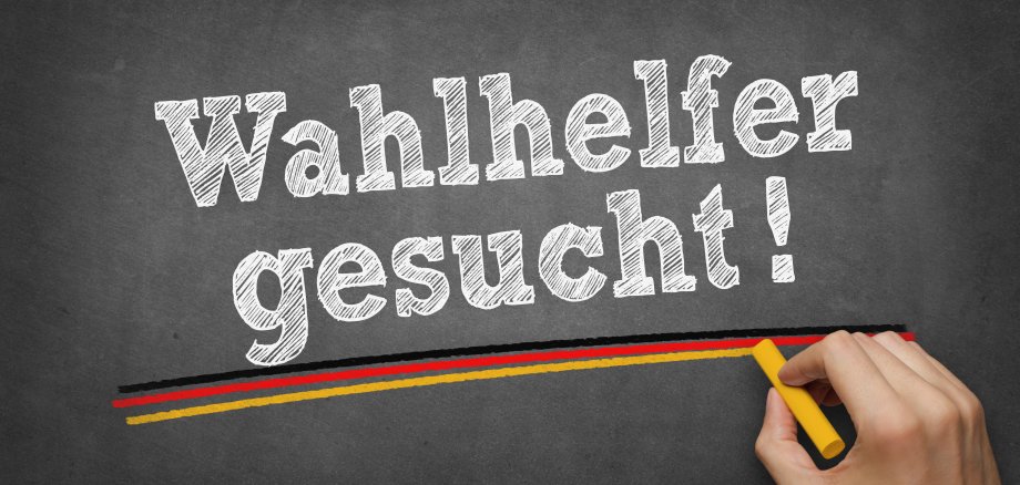 Wahlhelfer gesucht!